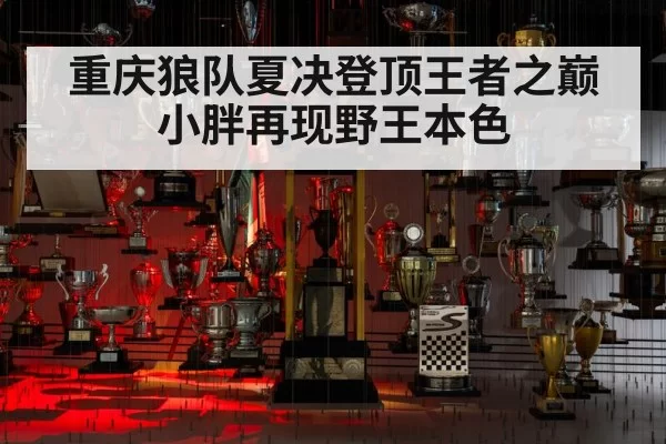 重庆狼队夏决登顶王者之巅小胖再现野王本色