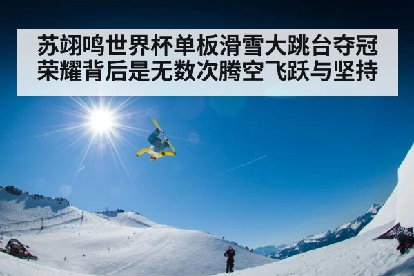 苏翊鸣世界杯单板滑雪大跳台夺冠荣耀背后是无数次腾空飞跃与坚持